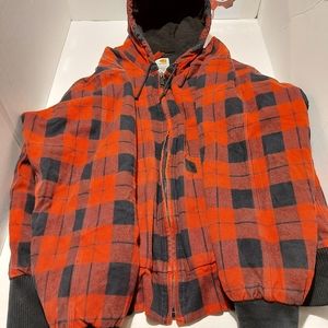 Vintage Rare Carhartt J260 Buffalo Plaid Active Ja